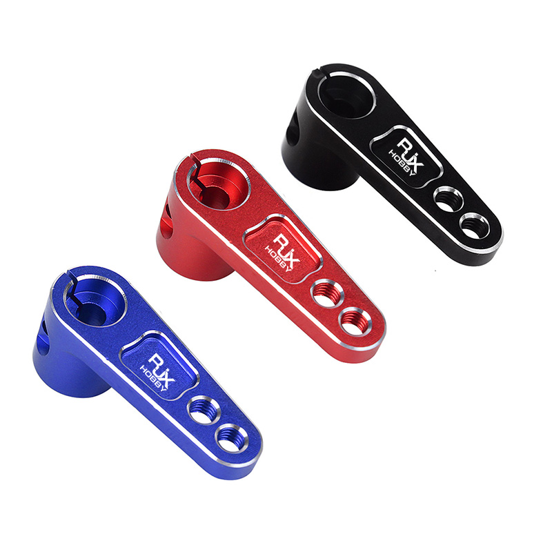 RJX 3pcs 25T Servo Horn Steering Arms For Traxxas TRX-4 TRX4 RC Crawler Truck Replacement