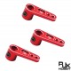 RJX 3pcs 25T Servo Horn Steering Arms For Traxxas TRX-4 TRX4 RC Crawler Truck Replacement