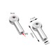 RJX M3 Aluminum Metal Rod Ends Ball Joint CW(2)& CCW(2) for Traxxas Axial Redcat Racing RC Car Airplane