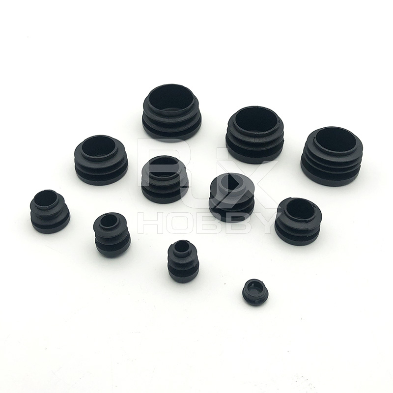 RJXHOBBY 10pcs Carbon Fiber Pipe Plug 8-98mm Pipe Plug Round Plug Waterproof and Dust-proof