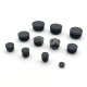 RJXHOBBY 10pcs Carbon Fiber Pipe Plug 8-98mm Pipe Plug Round Plug Waterproof and Dust-proof
