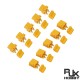 RJX 5pair XT60PT Plug Controller Battery Charger connector plugs connectors with 90 degree pins
