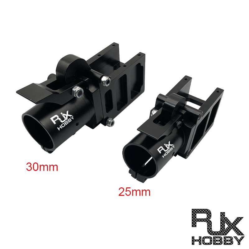 RJX 1pcs Aluminum alloy folding down arm pipe joint 25mm 30mm for plant protection uav RC helicopter spareparts