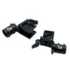 RJX 1pcs 6° Aluminum alloy folding down arm pipe joint 25mm 30mm for plant protection uav RC helicopter spareparts