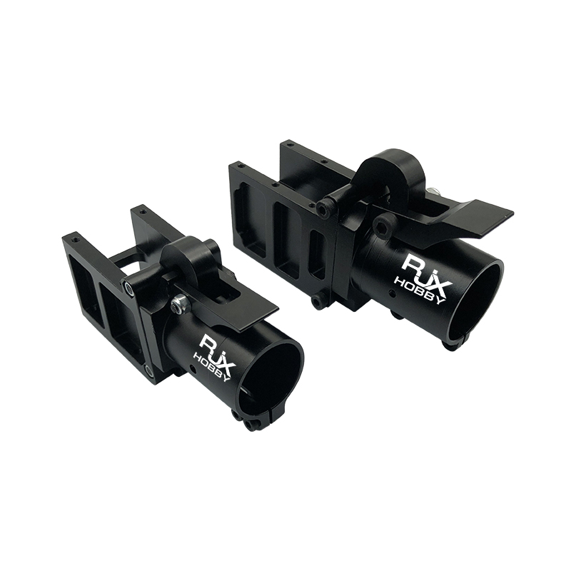 RJX 1pcs Aluminum alloy folding down arm pipe joint 25mm 30mm for plant protection uav RC helicopter spareparts