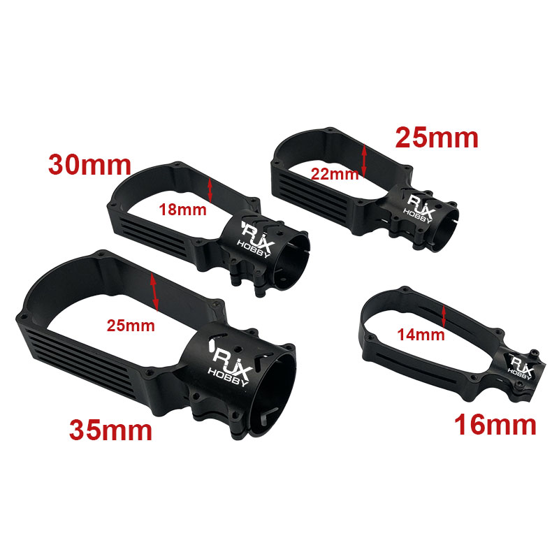 RJX 1PCS 16 / 25 / 30 / 35mm Motor Mount Seat for UAV Hexacopter Multicopter Agricultural Drone