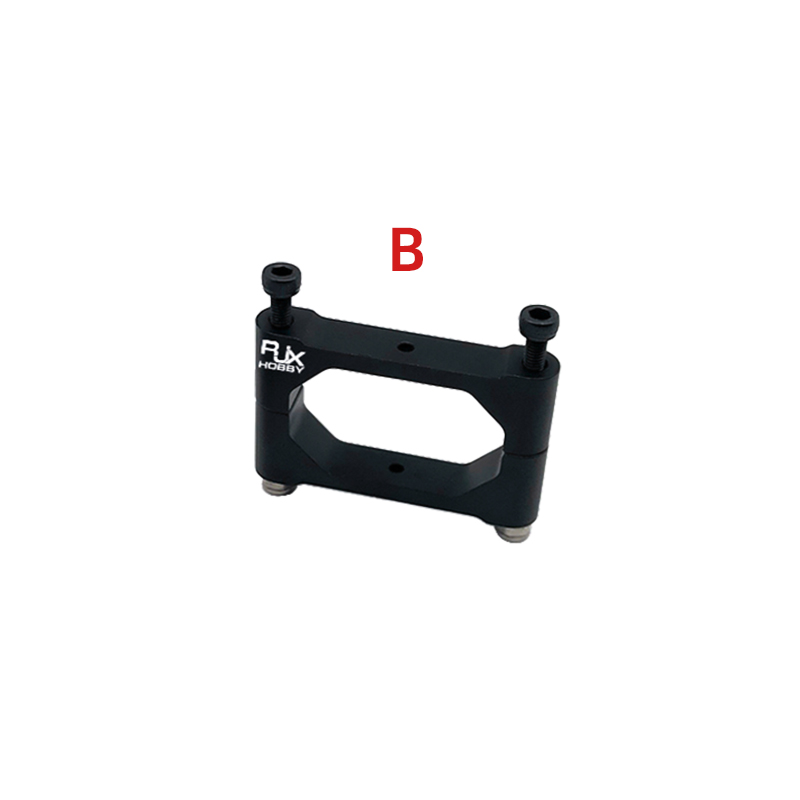 RJX Vertical Aluminum Tube Clamp for 20X30mm Octagon Carbon Fiber Tubes