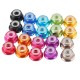 RJX 50pcs M2 M3 M4 M5 M6 Hex Flange Nut