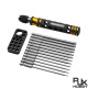 RJXHOBBY 12pcs 1/4Inch 6.35mm Torx Head Electric Screwdriver Bits Tip with handle T5 T6 T7 T8 T9 T10 T15 T20 T25 T27 T30 T40