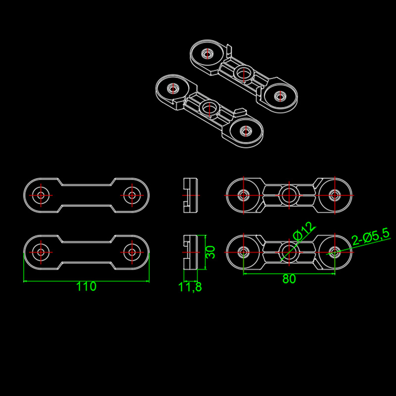 RJX CW and CCW Propeller Clip for DJI T20