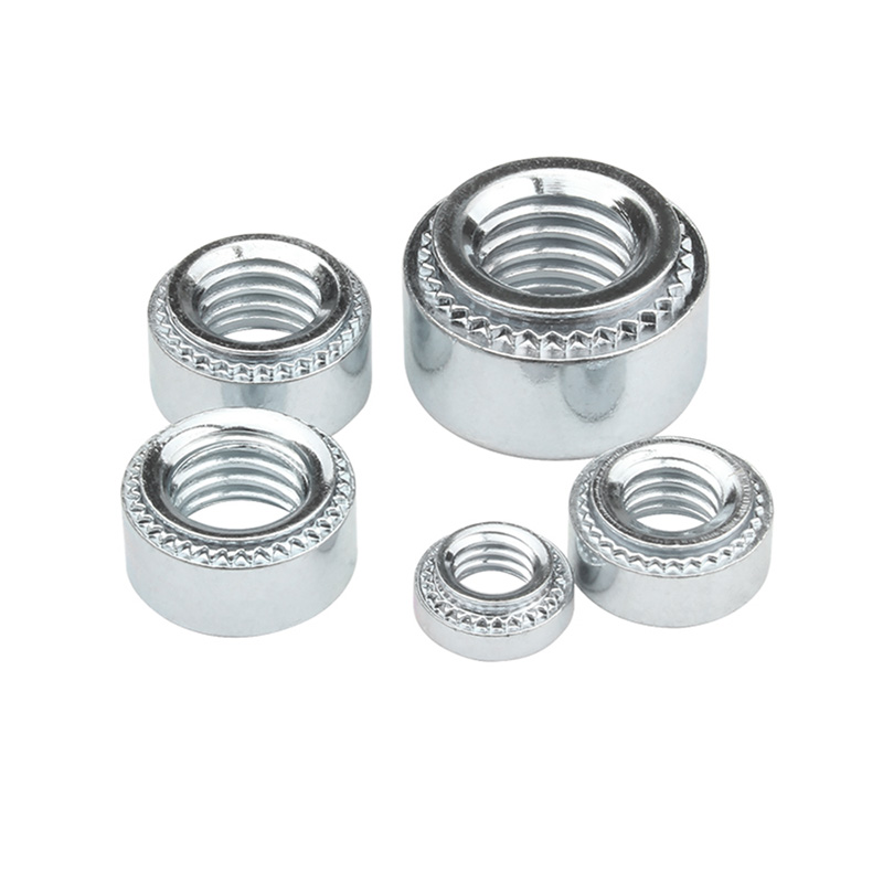 RJXHOBBY 100pcs M2 M2.5 M3 M4 Stainless Steel Press nut