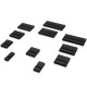 RJX 500pcs DuPont Rubber-shell 2.54mm Spacing DuPont-wire Plug Single Row 1P 2P 3P 4P 5P 6P 7P 8P 9P 10P 12P