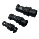 RJX 1PCS 30mm/40mm/50mm Folding Arm Carbon Tube Connector Clip Self-lock Folding Rack Parts for RC Agriculture UAV Drone