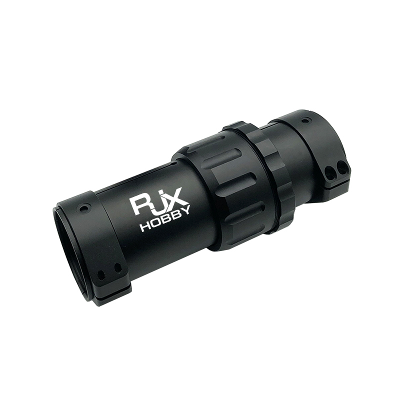RJX 1PCS 30mm/40mm/50mm Folding Arm Carbon Tube Connector Clip Self-lock Folding Rack Parts for RC Agriculture UAV Drone
