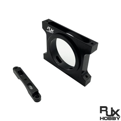 RJX 1pcs 40mm Alum step Pipe clamps for carbon fiber tube