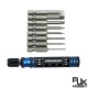 RJX 8pcs 1/4 Inch 6.35mm Length 50mm 1.5 / 2.0 / 2.5 / 3.0 / 4.0 / 4.5 / 5.0 /6.0mm Flat Head Screw driver 
