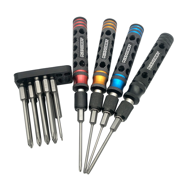 RJX 1/4 Inch 6.35mm 16pcs Phillips Screwdriver PH00 PH0 PH1 PH2