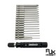 RJX 16pcs 1/4 Inch 6.35mm Length 75mm Phillips Screwdriver PH00 PH0 PH1 PH2