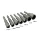 RJX 7pcs 1/4 Inch 6.35mm Length 65mm 6.0 / 7.0 / 8.0 / 9.0 / 10 / 12 / 14mm Nut Drivers