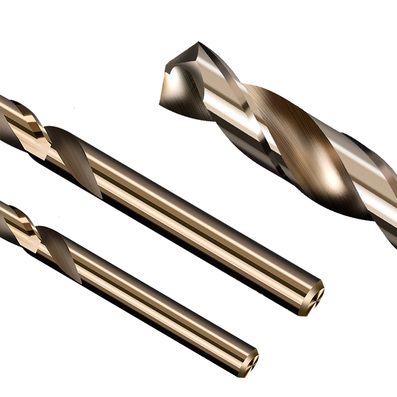 RJX 2pcs 6.5-10mm M35 cobalt-bearing twist drill metal plate drill bit high speed steel material twist drill metal open hole