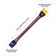RJXHOBBY 1pcs QS8-S Anti-spark Female to AS150U Anti-fire Male Connector