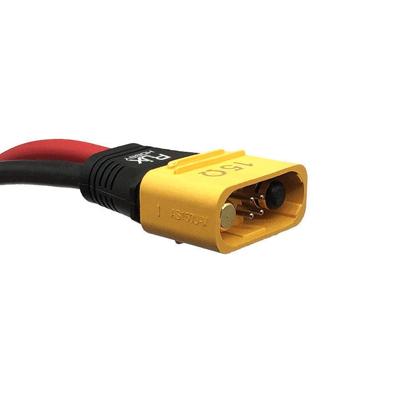RJXHOBBY 1pcs QS8-S Anti-spark Female to AS150U Anti-fire Male Connector