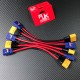 RJXHOBBY 1pcs QS8-S Anti-spark Female to AS150U Anti-fire Male Connector