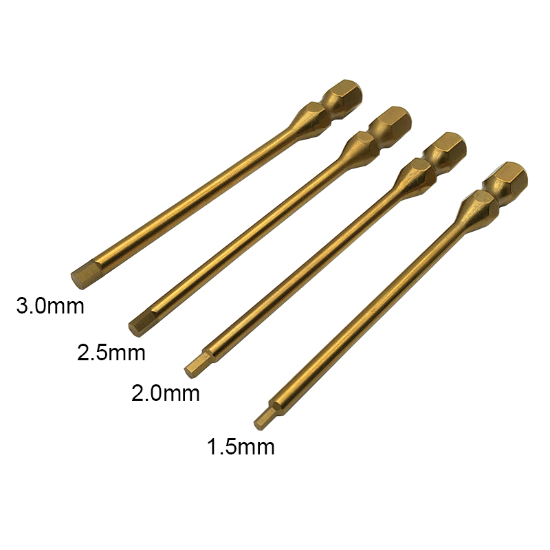 RJX 6.35mm Hex Sets 1.5mm 2.0mm 2.5mm 3.0mm