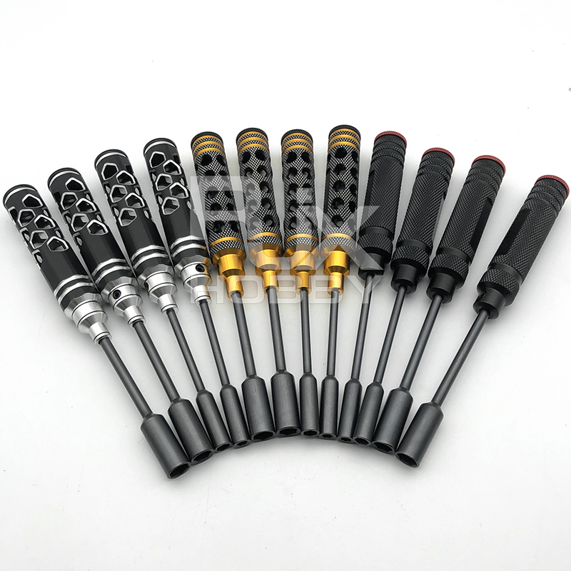 RJX upgraded HSS titanized 4.0 5.5 7.0 8.0 Nut Drivers for FPV RC Models Car Boat Airplane