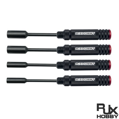 RJX upgraded HSS titanized 4.0 5.5 7.0 8.0 Nut Drivers for FPV RC Models Car Boat Airplane