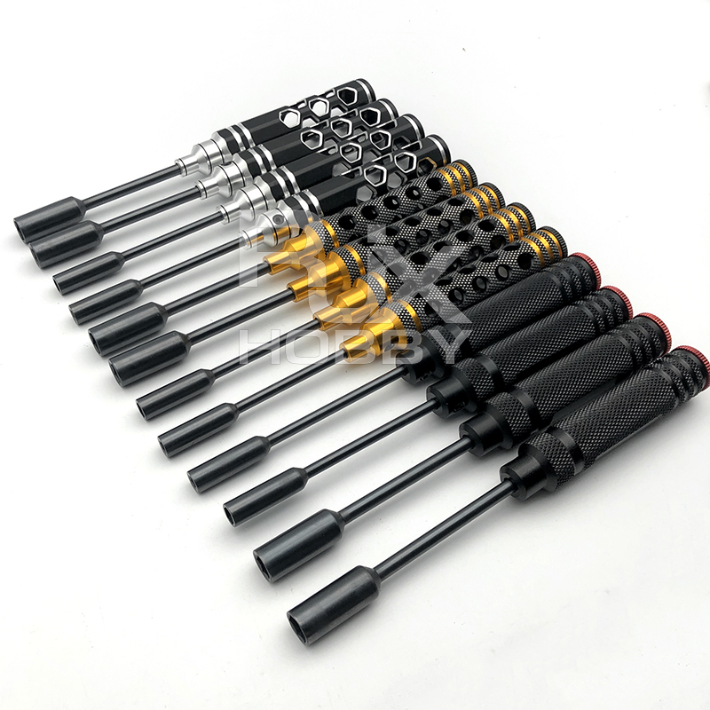 RJX upgraded HSS titanized 4.0 5.5 7.0 8.0 Nut Drivers for FPV RC Models Car Boat Airplane