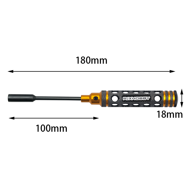 RJX upgraded HSS titanized 4.0 5.5 7.0 8.0 Nut Drivers for FPV RC Models Car Boat Airplane