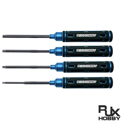RJX upgraded HSS titanized Hex Screw driver Tools 1.5mm / 2.0mm / 2.5mm / 3.0mm