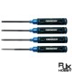 RJXHOBBY upgraded HSS titanized Hex /Nut/ Phillips/ Flat Screwdriver 16 pcs kits