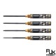 RJXHOBBY Supper Light Knurled Grip HSS titanized Hex Screw driver Tools 1.5mm / 2.0mm / 2.5mm / 3.0mm