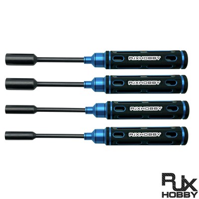 RJX upgraded HSS titanized 4.0 5.5 7.0 8.0 Nut Drivers for FPV RC Models Car Boat Airplane