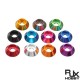RJX 50pcs M3*18*4mm / M4*18*4.5mm alum washer for Hex Socket head Cap Screw