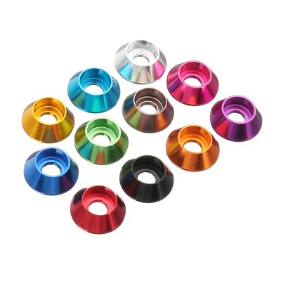 RJX 50pcs M3*18*4mm / M4*18*4.5mm alum washer for Hex Socket head Cap Screw