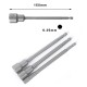 RJX 16pcs 150mm Hexagon Nut Setter Socket Driver Drill 1/4'' 6.35mm Hex Shank 5-19mm