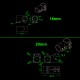 RJXHOBBY 1pcs Landing Gear Aluminum Alloy Tee Tripod 16 18 20 25mm Carbon Fiber Tube Connector For Agriculture Drone UAV