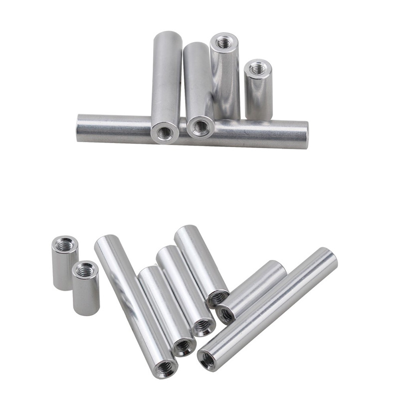 RJXHOBBY 20pcs M4 Round Aluminum Alloy Standoff Spacer Studs