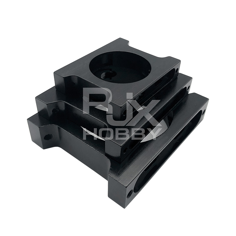 RJX 1pcs 30/40/50mm Alum Pipe clamps for carbon fiber tube