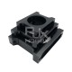 RJX 1pcs 30/40/50mm Alum Pipe clamps for carbon fiber tube