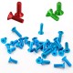 RJX 20pcs 7075 Alum M5 / M6 Counter Sunk Hex Screws