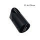 RJX 1pcs Landing Gear Aluminum Alloy Tee Tripod 25 to 20mm Carbon Fiber Tube Connector For Agriculture Drone UAV