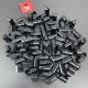 RJX 1pcs Landing Gear Aluminum Alloy Tee Tripod 25 to 20mm Carbon Fiber Tube Connector For Agriculture Drone UAV