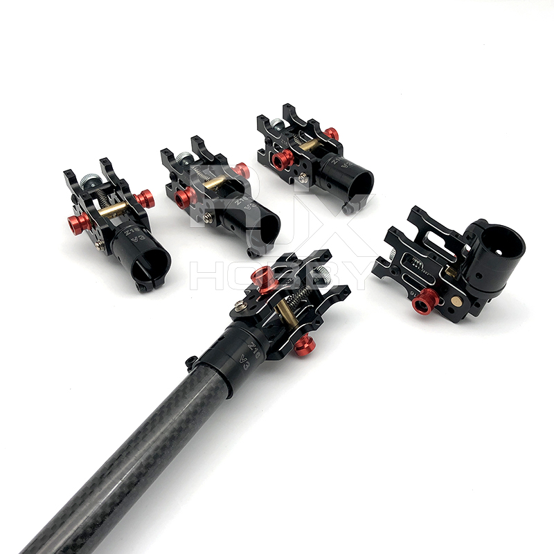 RJX V3 Z16 / Z20 / Z35 / Z40 /Z50 CNC Aluminum Folding down Arm Tube for RC Quadcopter Drone