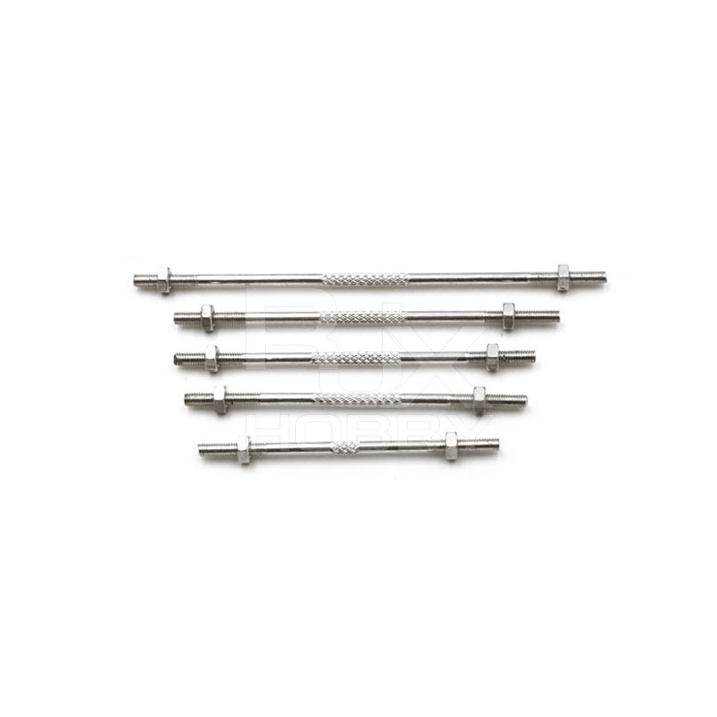 RJXHOBBY 5pcs M3 Adjustable Push Rod & Ball Joint Linkage Set Assembly Servo Connecting Rod for RC Aircraft Boat Part