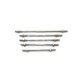RJXHOBBY 5pcs M3 Adjustable Push Rod & Ball Joint Linkage Set Assembly Servo Connecting Rod for RC Aircraft Boat Part