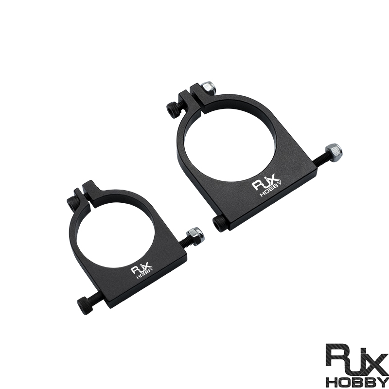 RJXHOBBY 1pcs 25mm 30mm Pipe Clamp Landing Gear Tripod Carbon Fiber Tube Clip Fixed Fixture for RC Plant Agriculture UAV Drone